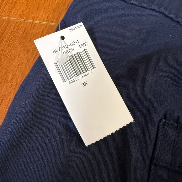 Old Navy High Rise OG Chino Shorts Navy Blue Women's Size 3X - Picture 5 of 8